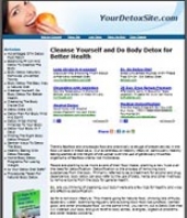 Thumbnail Detox Website - With Private Label Rights