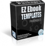 Thumbnail EZ Ebook Templates Package 1 - With Master Resale Rights