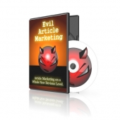 Thumbnail Evil Article Marketing - With Master Resale Rights