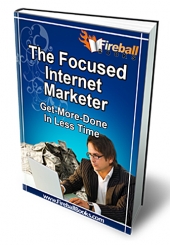 Thumbnail The Focused Internet Marketer - With Master Resell Rights