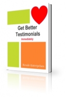 Thumbnail Get Better Testimonials Immediately - With Private Label Rights