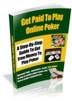 Thumbnail Get Paid To Play Online Poker - With Resale Rights