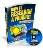 Thumbnail How To Research A Product With Master Resale Rights