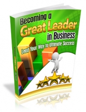 Thumbnail Becoming a Great Leader in Business - With Master Resell Rights