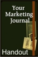 Thumbnail Your Marketing Journal Teleseminar Handout - With Giveaway Rights