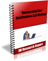 Thumbnail Membership Site Development And Strategy - With Master Resell Rights