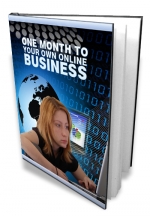 Thumbnail One Month To Your Own Online Business With Master Resale Rights