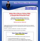 Thumbnail One-Time Offer Manager Plugin For WordPress - With Master Resale Rights