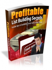 Thumbnail Profitable List Building Secrets - With Master Resell Rights
