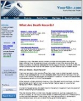 Thumbnail Public Records Website - With Private Label Rights