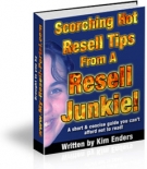 Thumbnail Scorching Hot Resell Tips From A Resell Junkie! - With Master Resale Rights