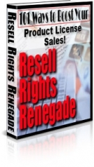 Thumbnail Resell Rights Renegade - With Master Resell Rights