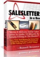 Thumbnail SalesLetter In A Box - With Private Label Rights