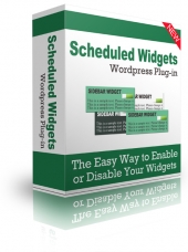 Thumbnail Scheduled Widgets WordPress Plugin - With Personal Use Rights