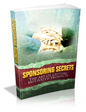 Thumbnail Sponsoring Secrets - With Master Resale Rights