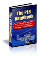 Thumbnail The PLR Handbook - With Master Resale Rights