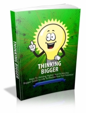Thumbnail Thinking Bigger - With Master Resale Rights