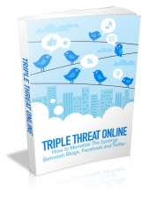 Thumbnail Triple Threat Online - With Master Resell Rights