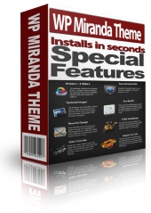 Thumbnail WP Miranda Theme - With Personal Use Rights