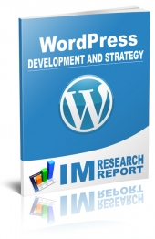 Thumbnail WordPress Report - Development and Strategy - With Master Resell Rights