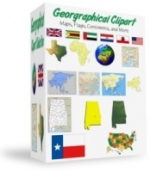 Thumbnail Geographical Clipart - With Resell Rights
