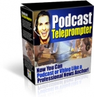 Thumbnail PodCast Teleprompter - With Resell Rights