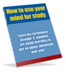 Thumbnail How to use your mind for study - With Resell Rights