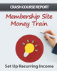 Thumbnail Membership Site Money Train