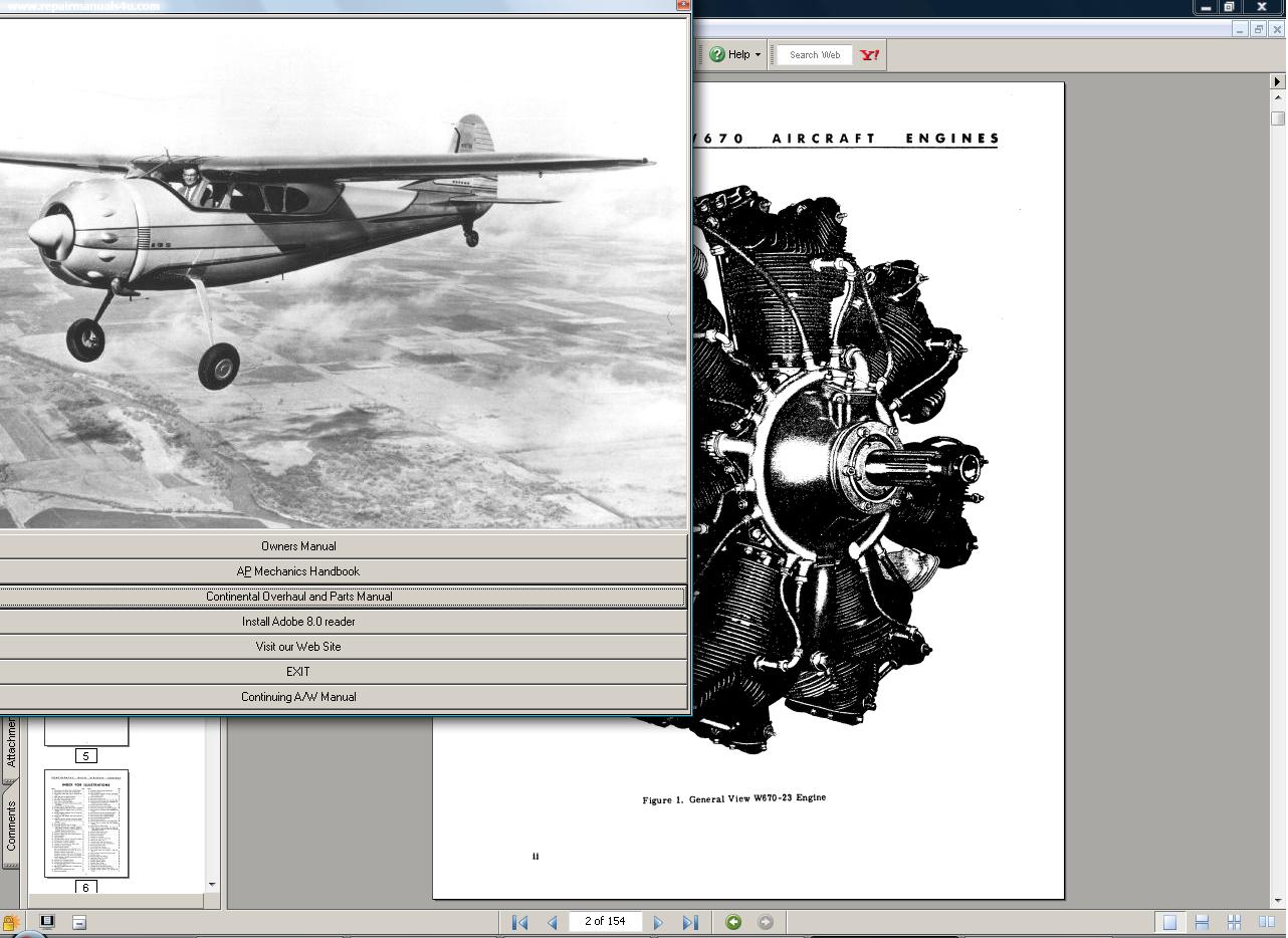 Cessna 190 195 owners manual + faa handbook