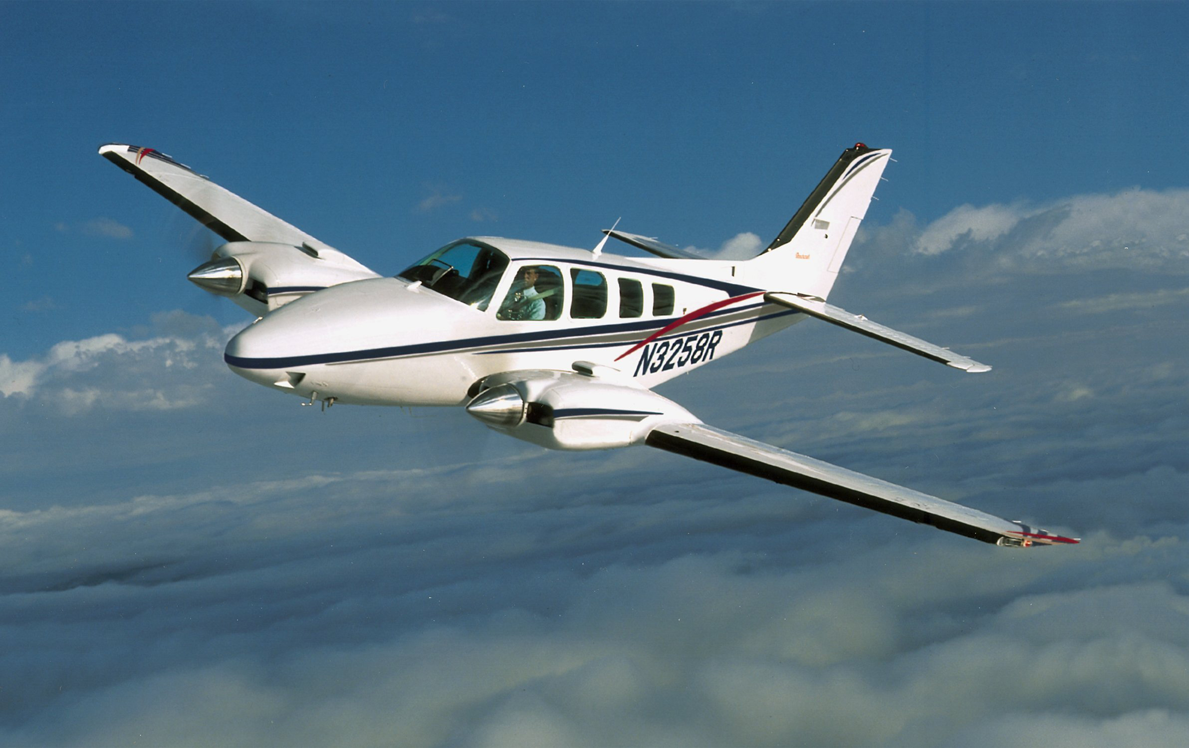 Beechcraft Baron parts & service manual B 55 56 58