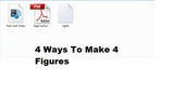 Thumbnail *must have*4 Ways To Make 4 Figures  With PLR
