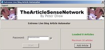 Thumbnail *new* Extreme Live Blog Article Automator Software with MRR