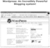 Thumbnail WordPress: An Incredibly Powerful Blogging system! 