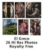 Thumbnail El Greco 26 High Resolution Royalty Free Paintings