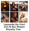 Thumbnail Leonardo Da Vinci 333 High Resolution Royalty Free Paintings