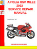 Thumbnail APRILIA RSV MILLE 2002 SERVICE REPAIR MANUAL Thumbnail APRILIA RSV MILLE 2002 SERVICE REPAIR MANUAL