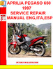 Thumbnail APRILIA PEGASO 650 1997 SERVICE REPAIR MANUAL ENG,ITA,ESP Thumbnail APRILIA PEGASO 650 1997 SERVICE REPAIR MANUAL ENG,ITA,ESP