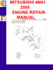 Thumbnail MITSUBISHI 4M41 2000 ENGINE REPAIR MANUAL