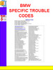 Thumbnail BMW SPECIFIC TROUBLE CODES