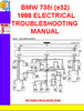 Thumbnail BMW 735i-Il,735il-750iL (e32) 1987 - 1988 ELECTRICAL TROUBLE