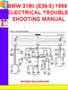 Thumbnail BMW 318ti (E36-5) 1999 ELECTRICAL TROUBLESHOOTING MANUAL