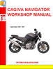 Thumbnail CAGIVA NAVIGATOR WORKSHOP MANUAL