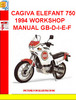 Thumbnail CAGIVA ELEFANT 750 1994 WORKSHOP MANUAL GB-D-I-E-F Thumbnail CAGIVA ELEFANT 750 1994 WORKSHOP MANUAL GB-D-I-E-F
