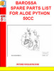 Thumbnail BAROSSA SPARE PARTS LIST FOR ALOE PYTHON 50CC