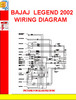 Thumbnail BAJAJ  LEGEND 2002 WIRING DIAGRAM