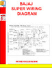 Thumbnail BAJAJ  SUPER WIRING DIAGRAM