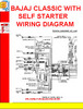 Thumbnail BAJAJ CLASSIC WITH SELF STARTER WIRING DIAGRAM