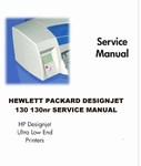 Thumbnail HP Service Manual DESIGNJET 10 thru 130nr