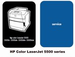 Thumbnail HP Laserjet 5500 Service Manual