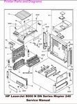 Thumbnail HP LaserJet 8000 N DN Series Service Manual